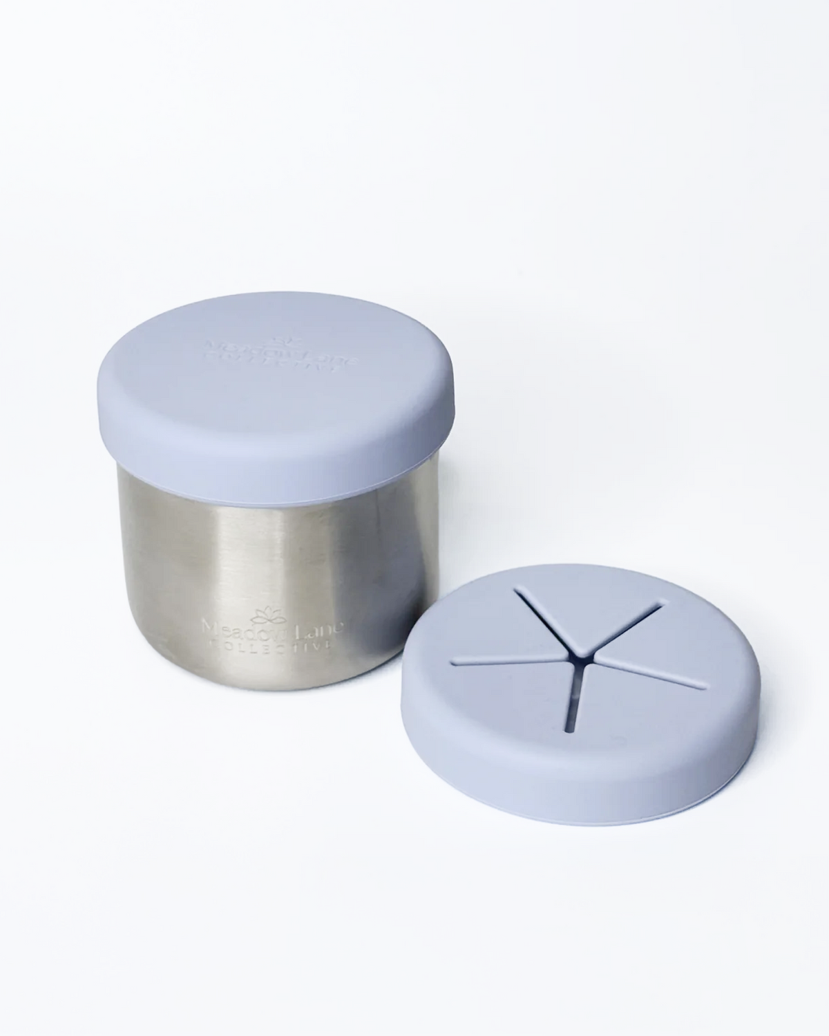 Double Wall Stainless Steel 2 in 1 Snack Container (250ml)