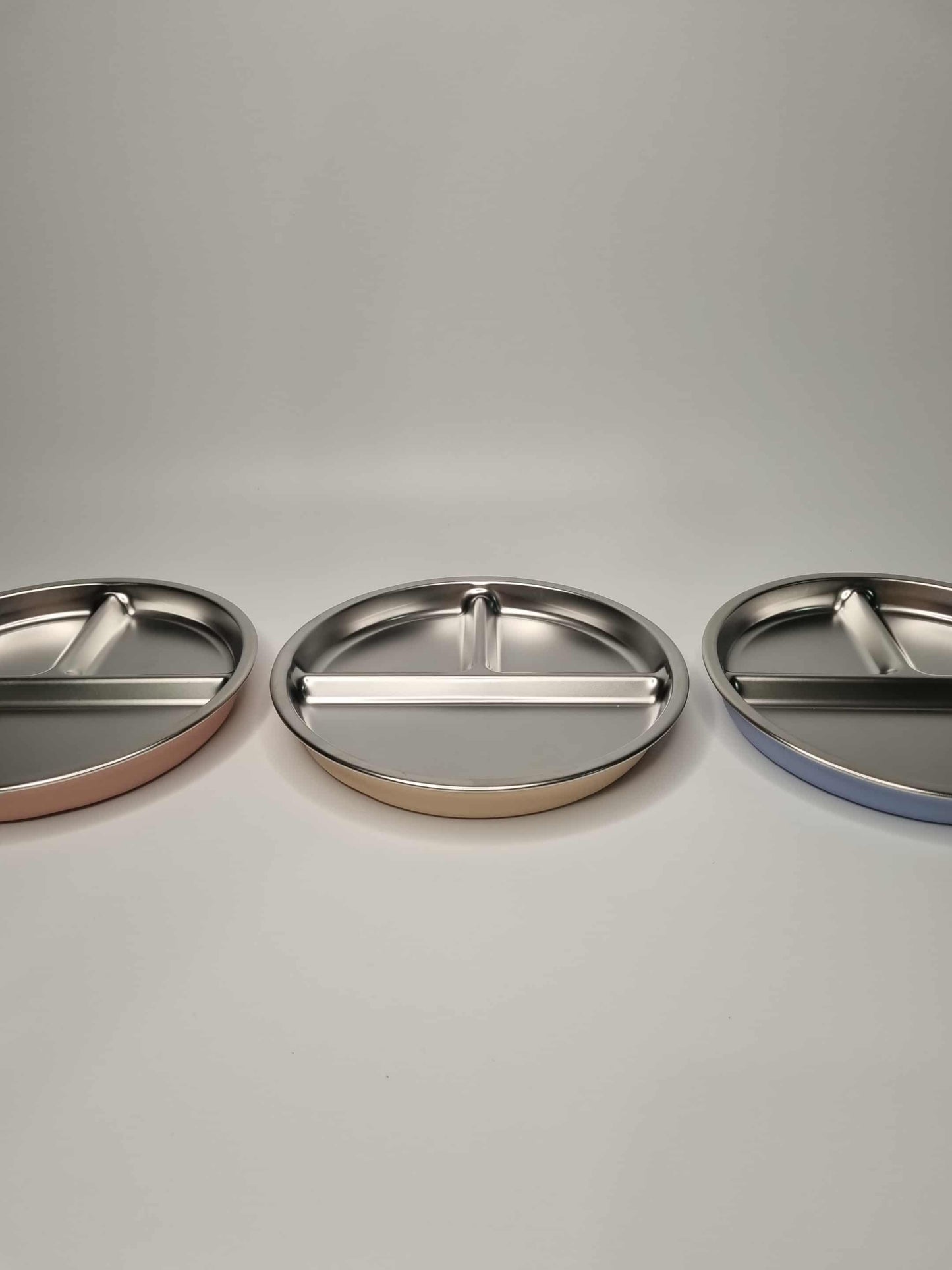**PREORDER Stainless Steel Baby Divider Plate Bundle | Three Pack | Meadow Lane Collective