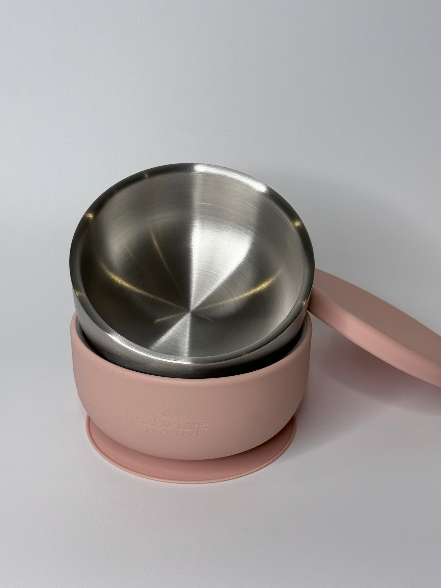 Stainless Steel Suction Bowl | Three Pack