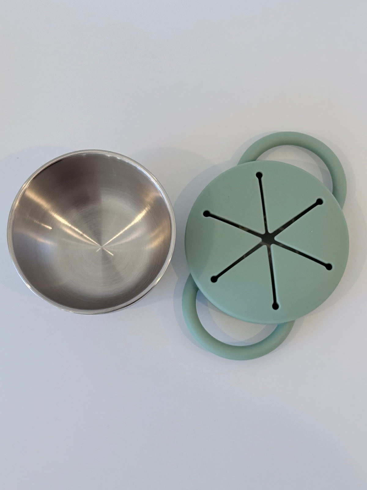 Baby Stainless Steel Snack Cup | 2 Pack