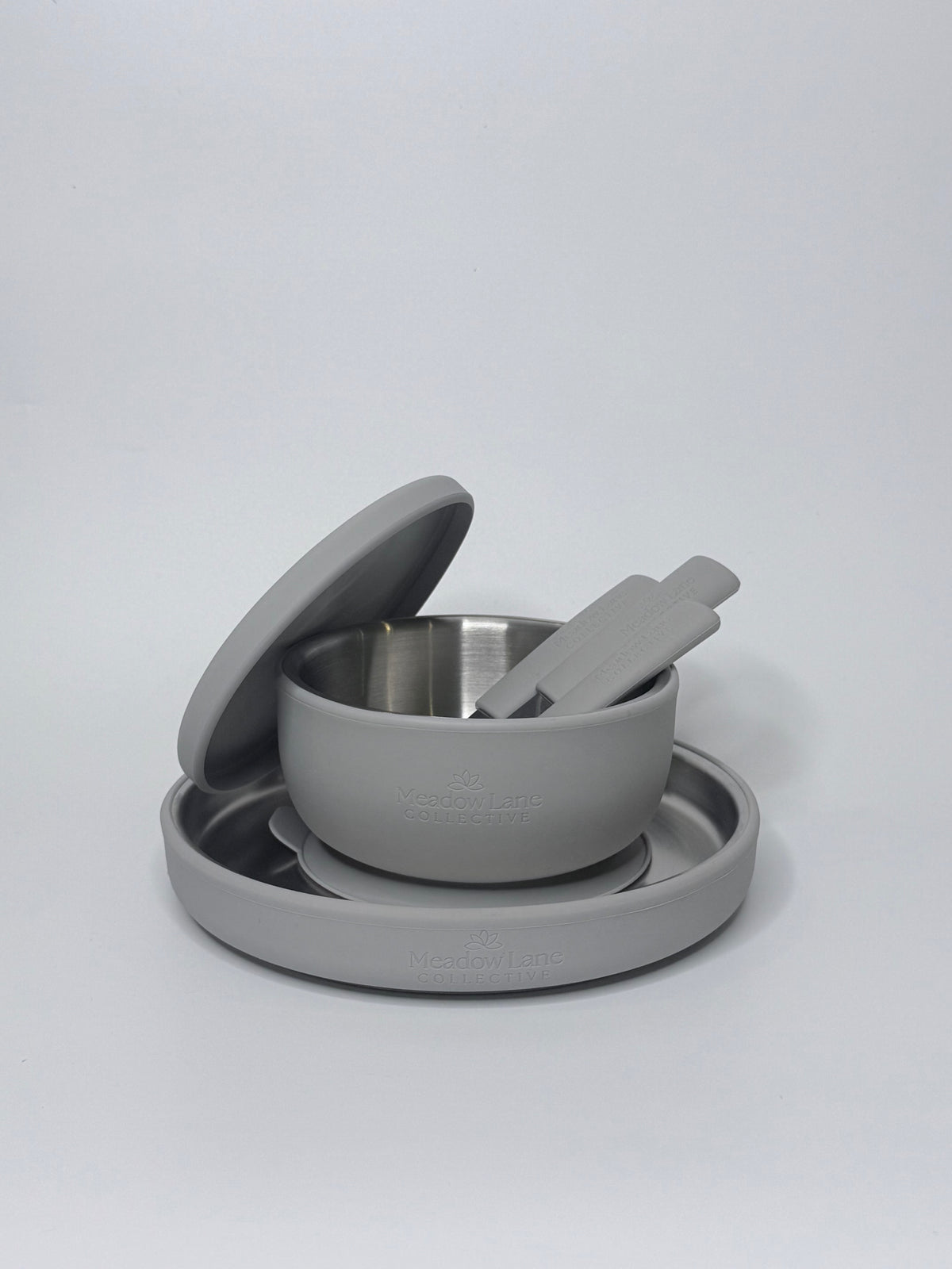 Baby and Toddler Stainless Steel Set – Plate | Bowl | Cutlery