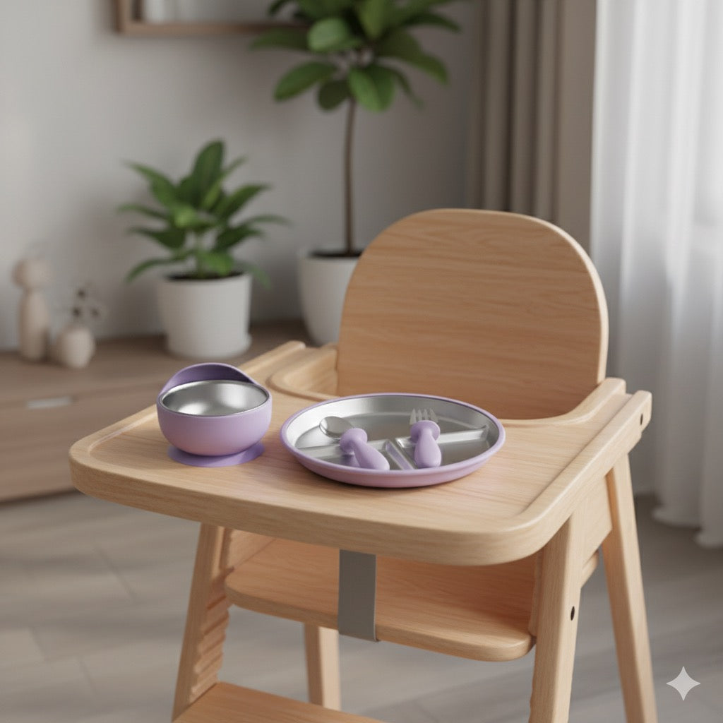 ** PREORDER Bloom Stainless Steel Feeding Set | Meadow Lane Collective