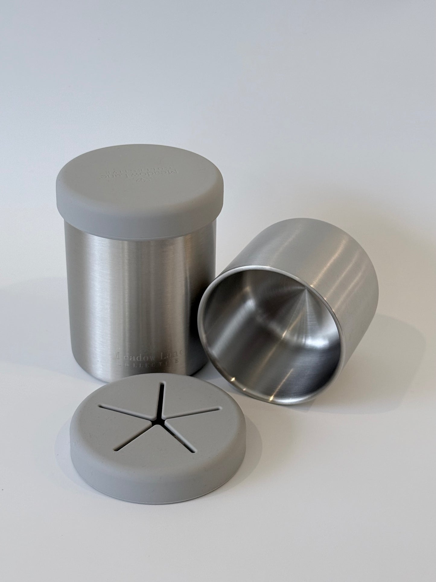 Stainless Steel Double Wall Snack Container