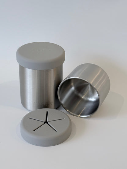 Stainless Steel Double Wall Snack Container