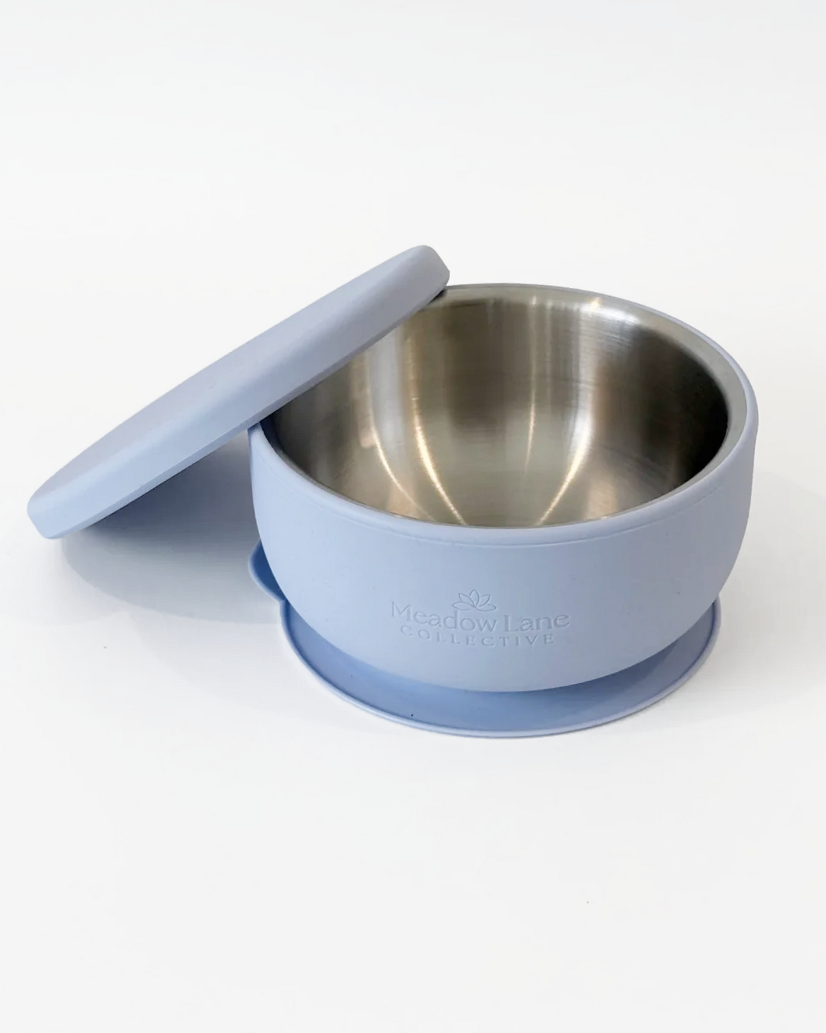 Double Wall Stainless Steel Suction Set – Plate | Bowl | Cutlery