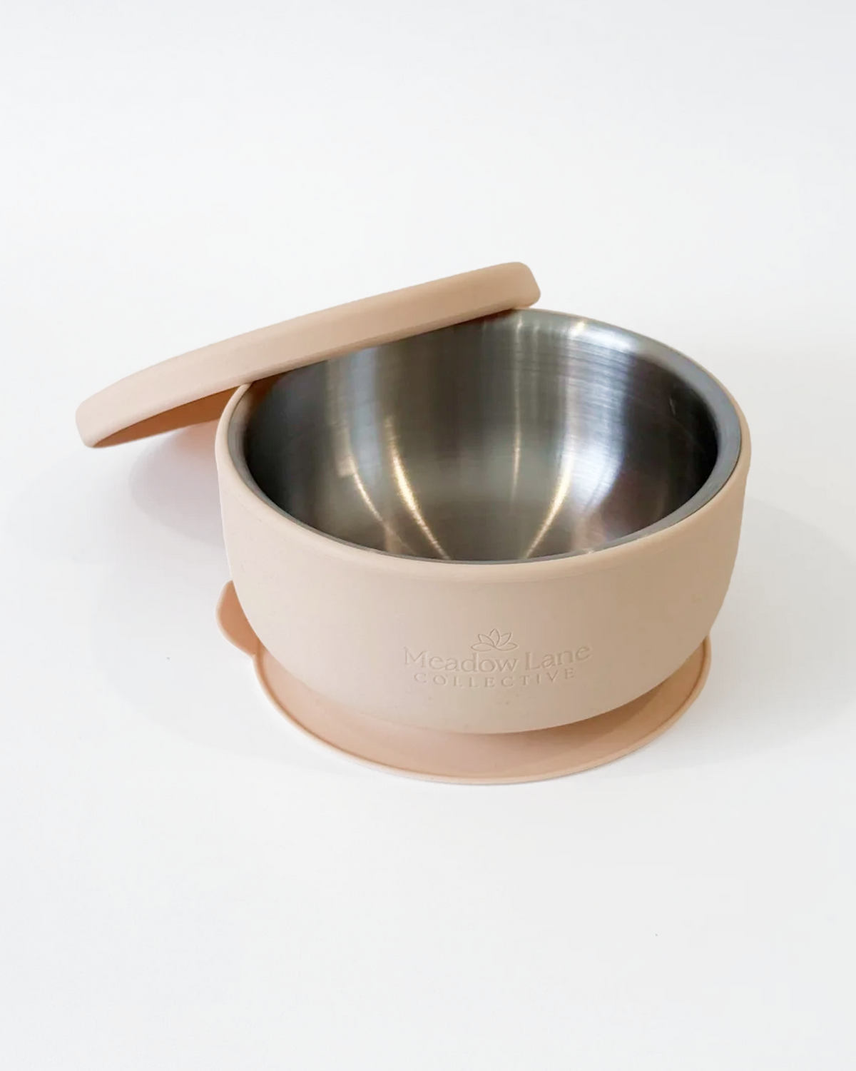 Double Wall Stainless Steel Suction Set – Plate | Bowl | Cutlery