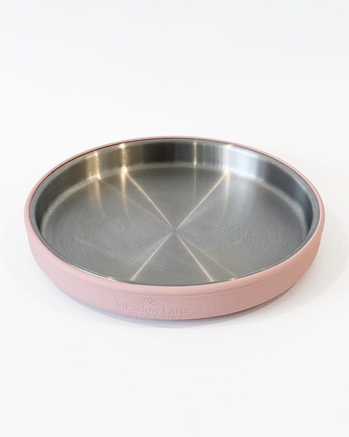 Double Wall Stainless Steel Suction Set – Plate | Bowl | Cutlery