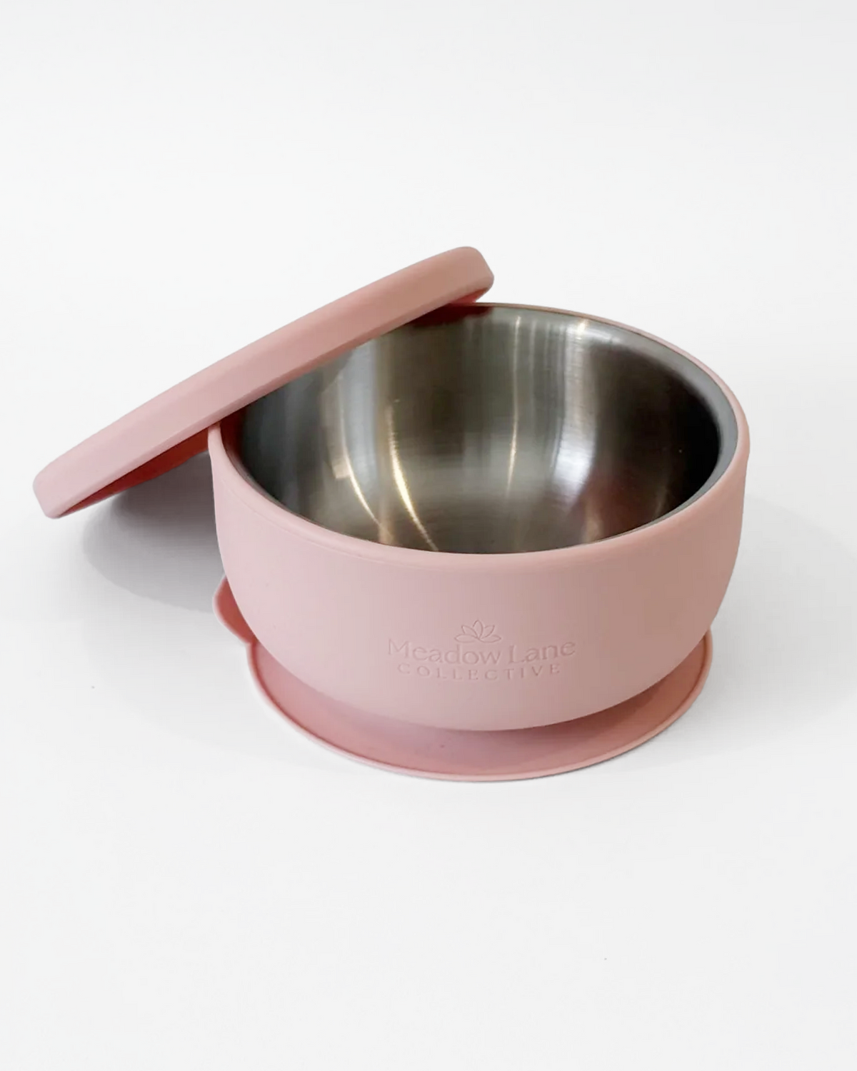 Double Wall Stainless Steel Suction Set – Plate | Bowl | Cutlery