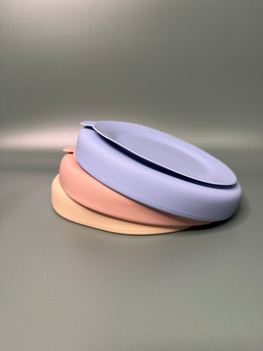Stainless Steel Suction Plate for Babies and Toddlers | Spill-Proof & Safe