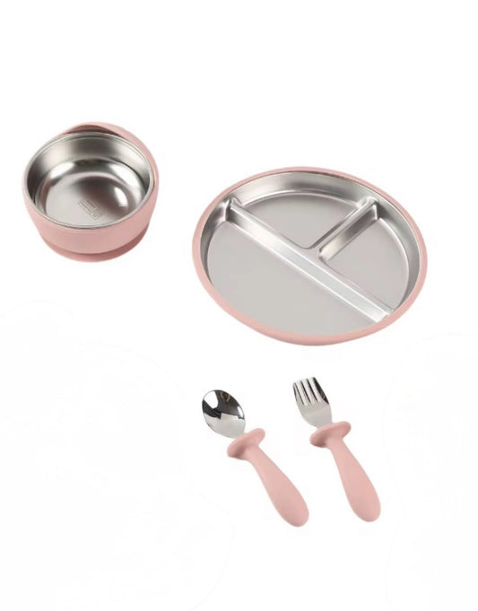 ** PREORDER Bloom Stainless Steel Feeding Set | Meadow Lane Collective