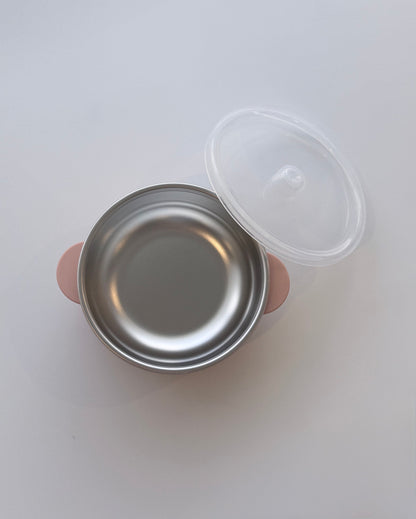 Stainless Steel + Suction Plate | Bowl | Cutlery Set