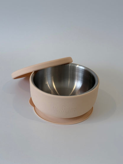 Stainless Steel Suction Bowl | Three Pack