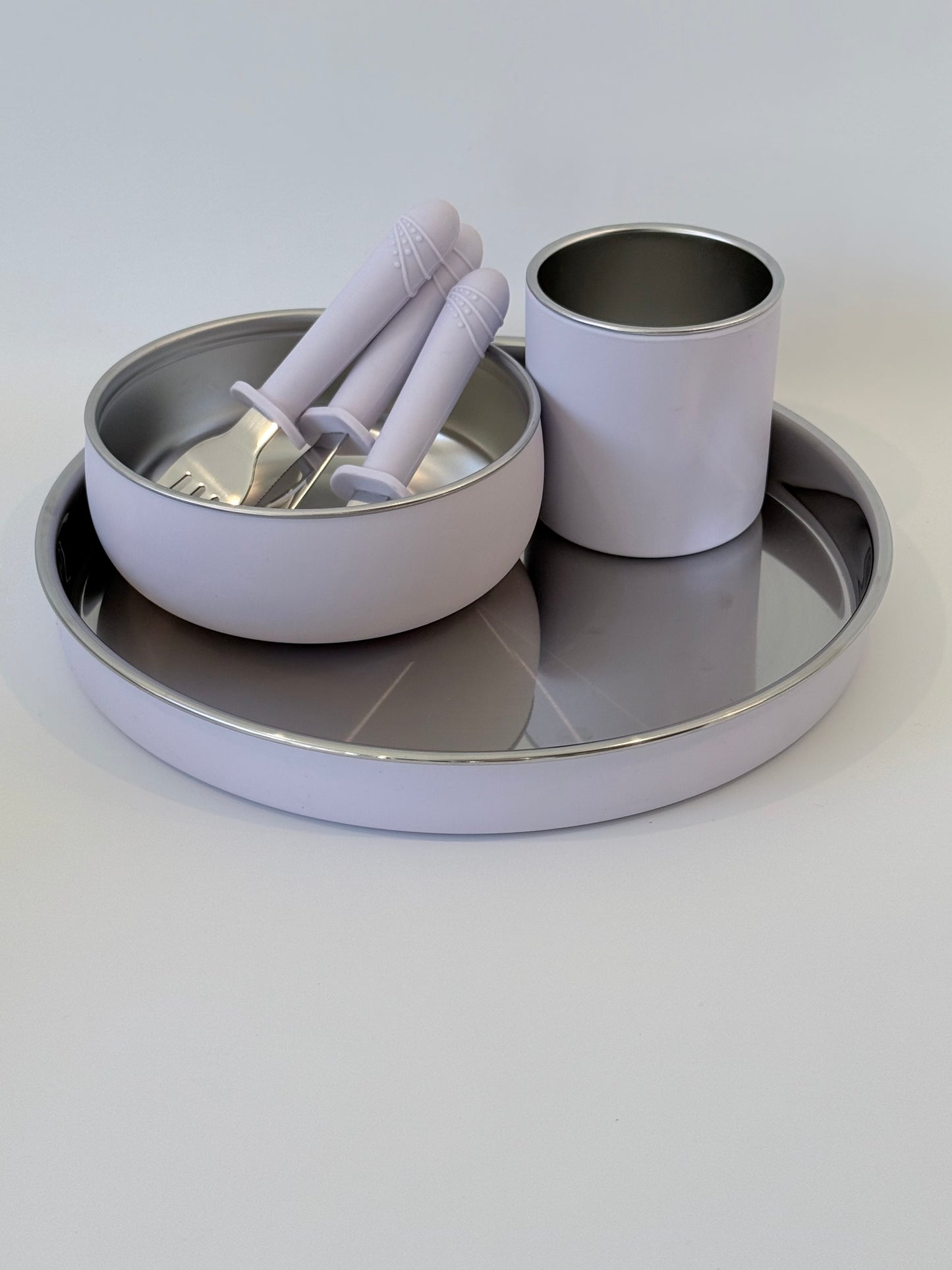 Kids Tableware Set- Plate | Bowl | Cup | 3pc Cutlery