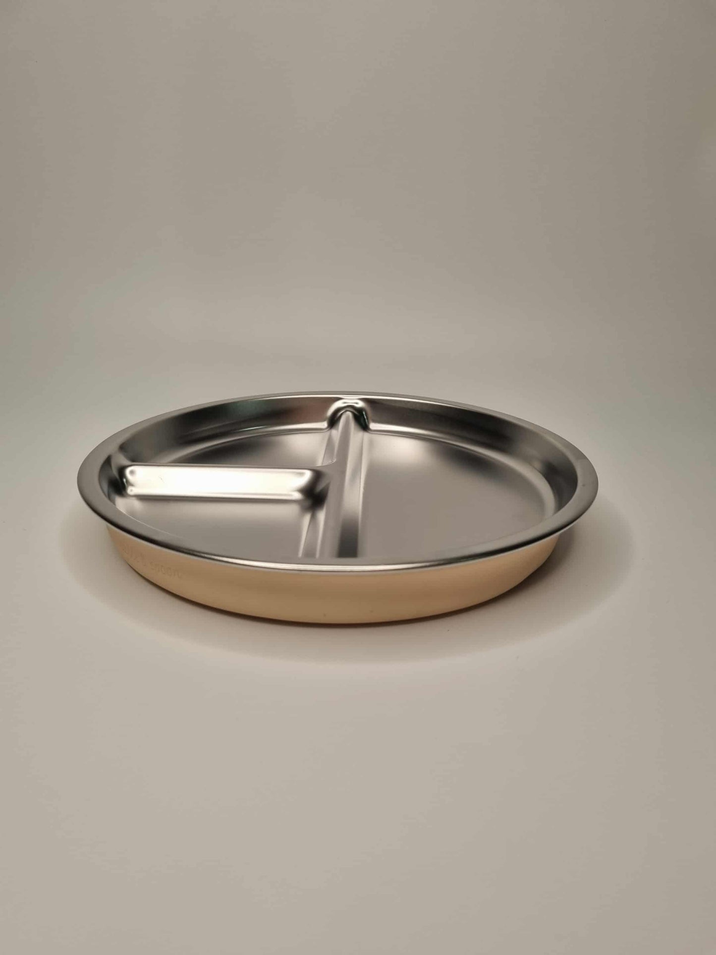 3-Section Stainless Steel Suction Plate | Non-Toxic