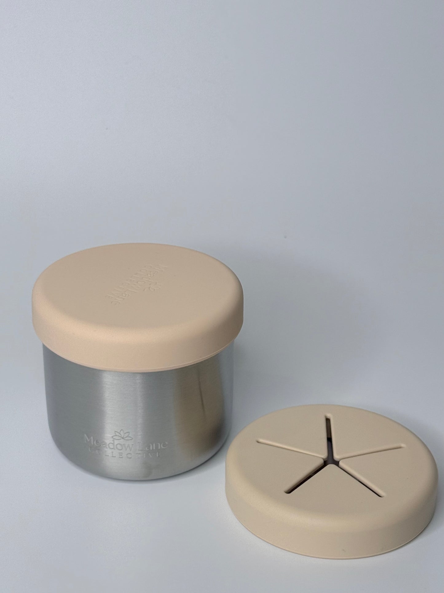 Stainless Steel Double Wall Snack Container