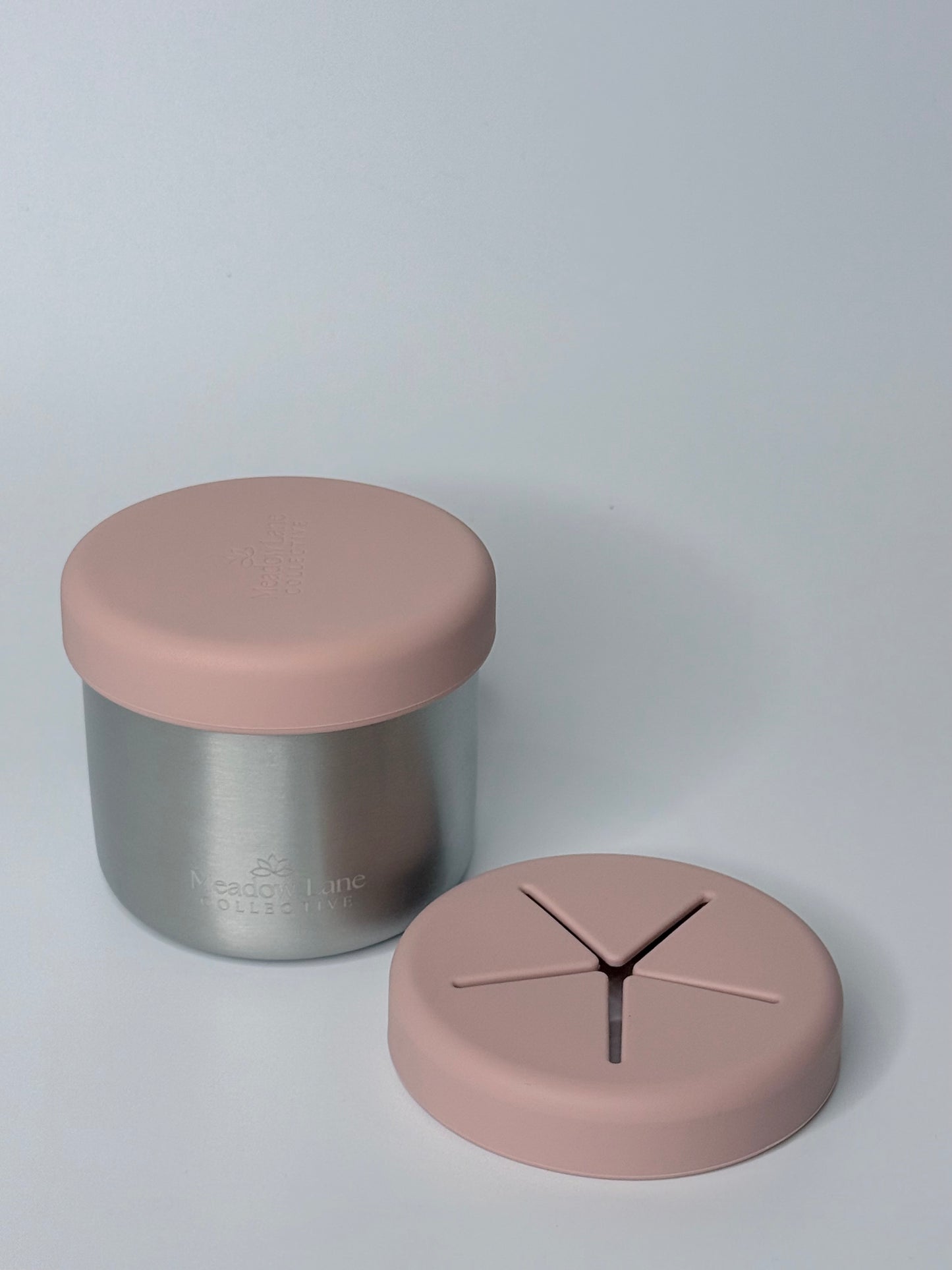 Stainless Steel Double Wall Snack Container