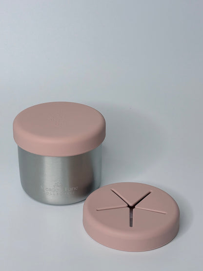 Stainless Steel Double Wall Snack Container