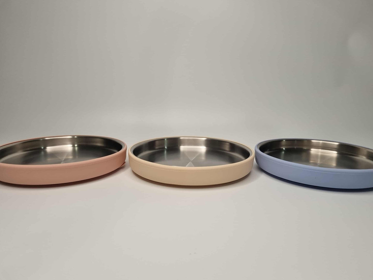 Stainless Steel Suction Plate for Babies and Toddlers | Spill-Proof & Safe