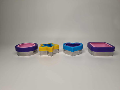 Stainless Steel Sandwich Cutter Set – 4 Shapes | Meadow Lane Collective