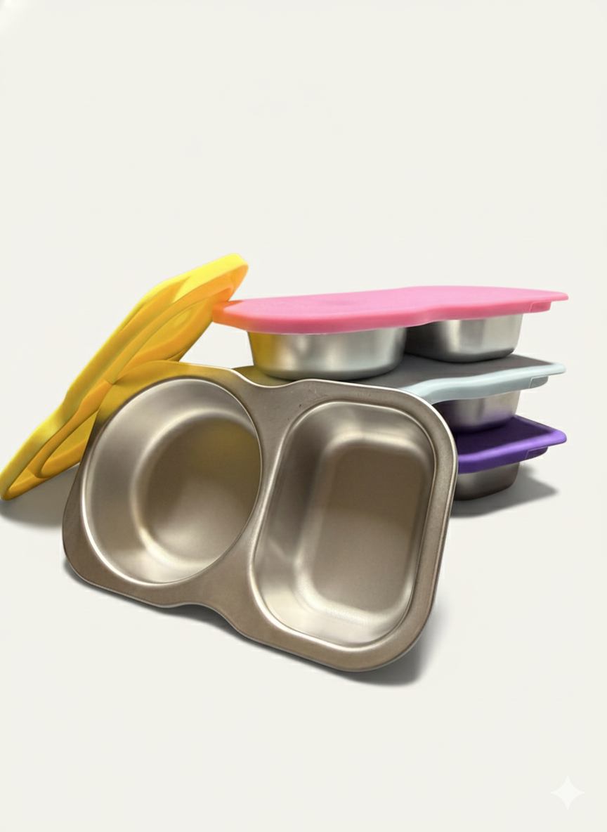 Stainless Steel Munch Snack Container | Meadow Lane Collective