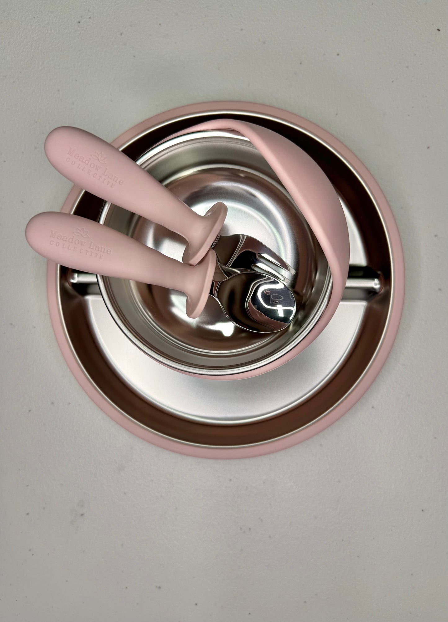 Bloom Stainless Steel Dinner Set | Meadow Lane Collective