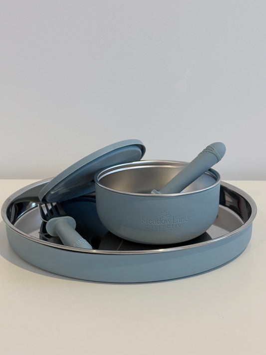 Kids Non Slip Stainless Steel Bundle | Meadow Lane Collective