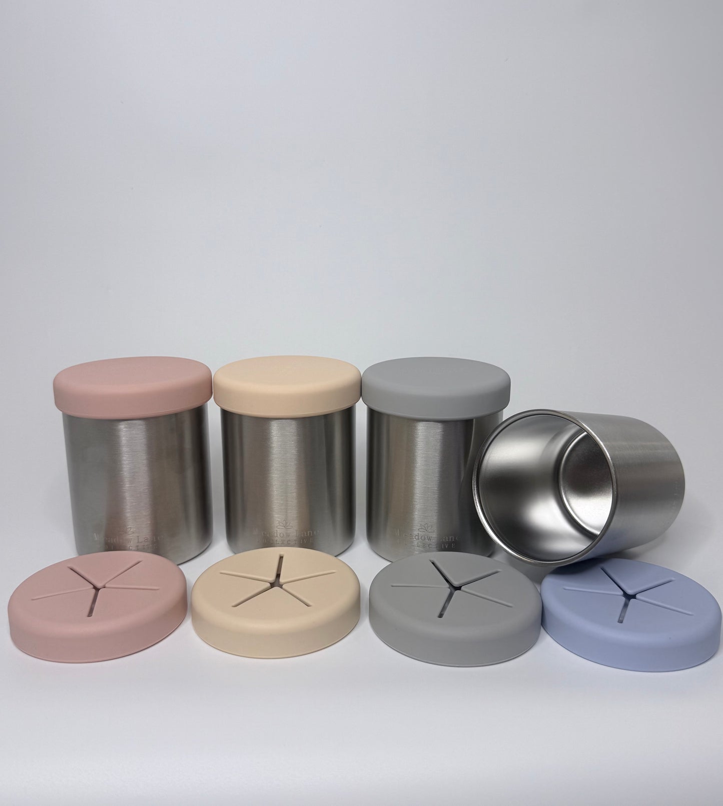 Stainless Steel Double Wall Snack Container