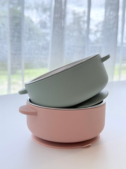 Stainless Steel + Suction Plate | Bowl | Cutlery Set