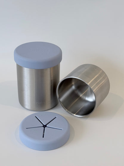 Stainless Steel Double Wall Snack Container