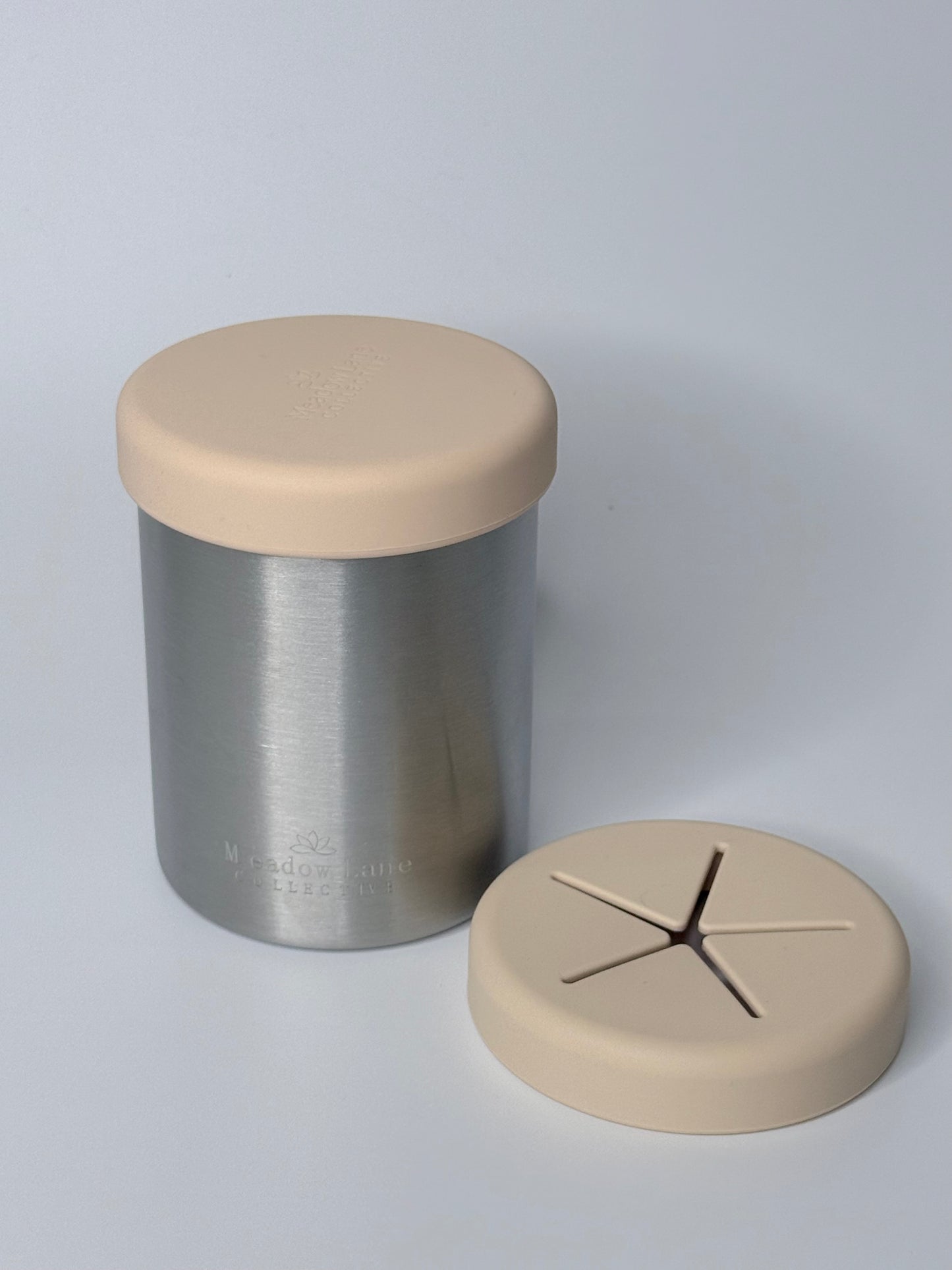 Stainless Steel Double Wall Snack Container