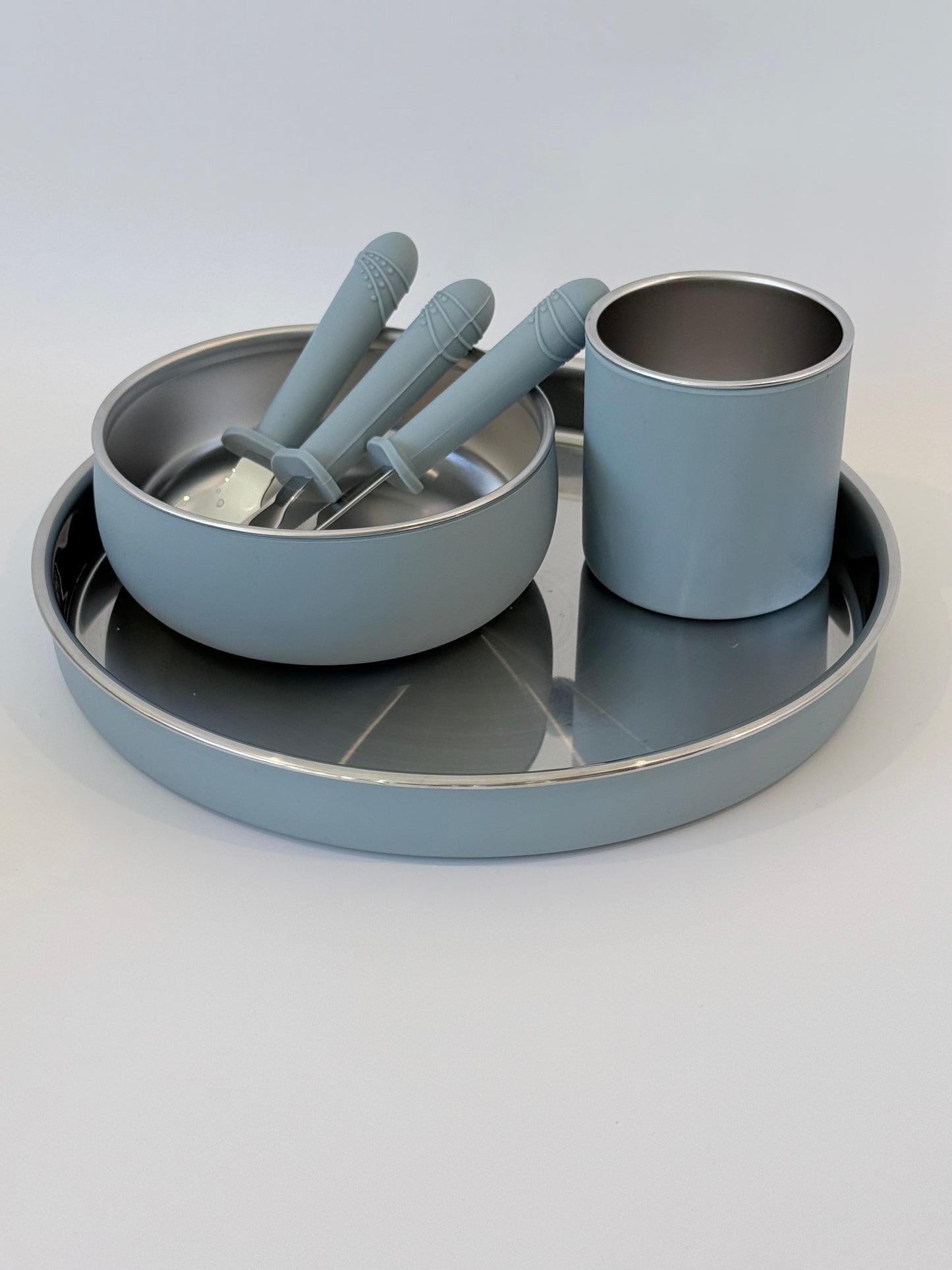 Kids Tableware Set- Plate | Bowl | Cup | 3pc Cutlery