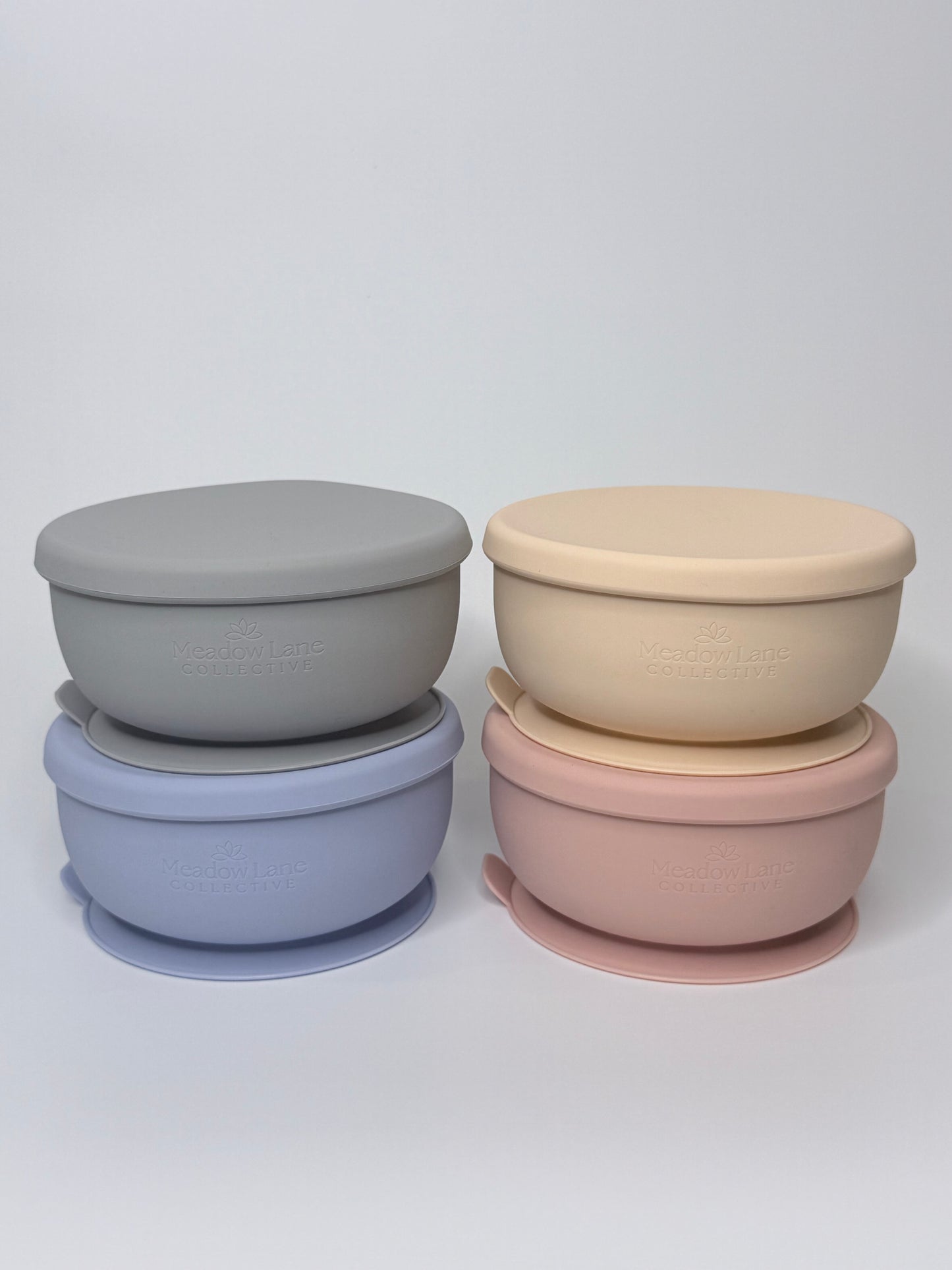 Stainless Steel Suction Bowl | Three Pack