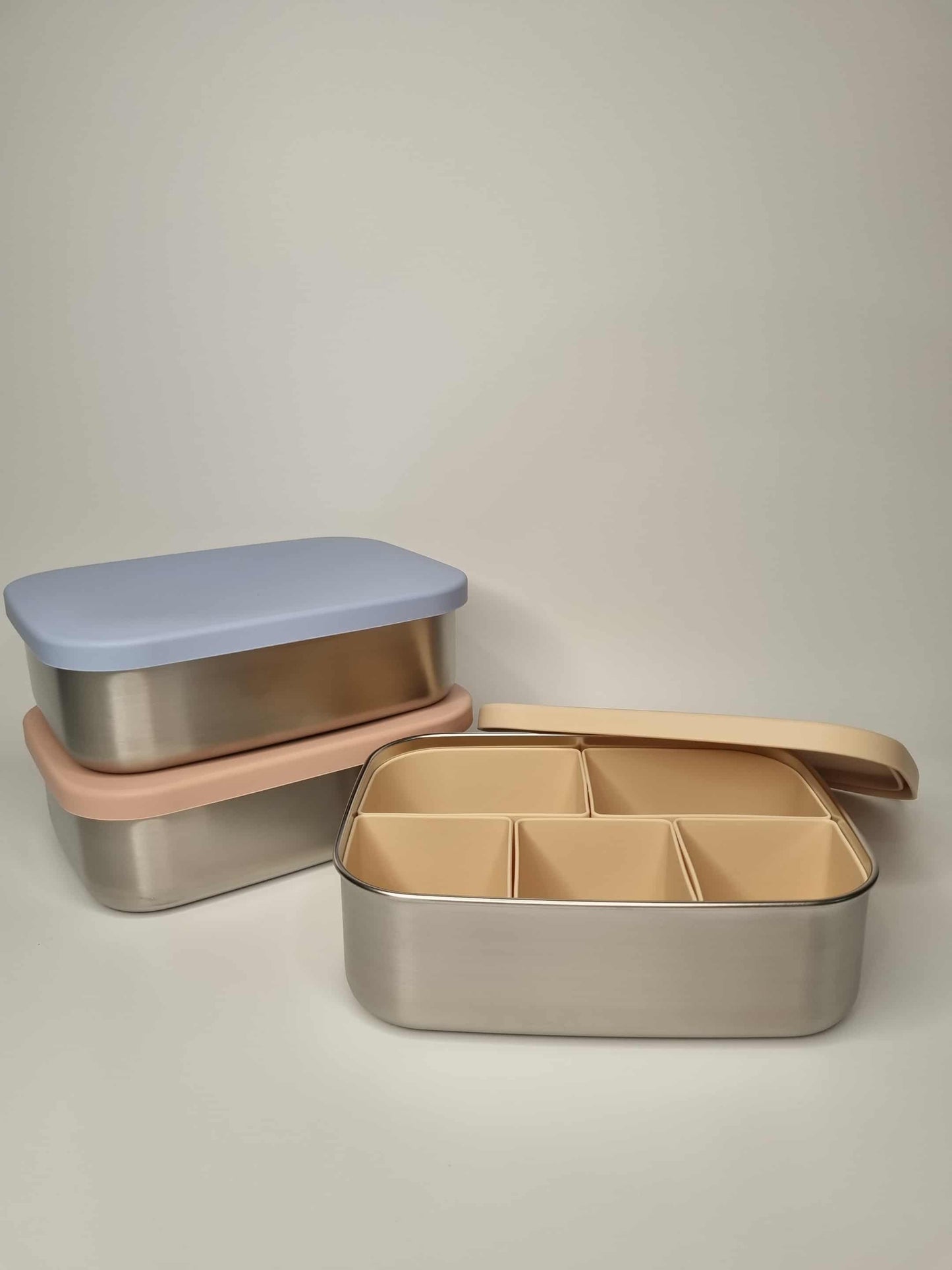 Large Stainless Steel Bento Lunchbox | Leakproof | Plastic-Free & Kid-Safe