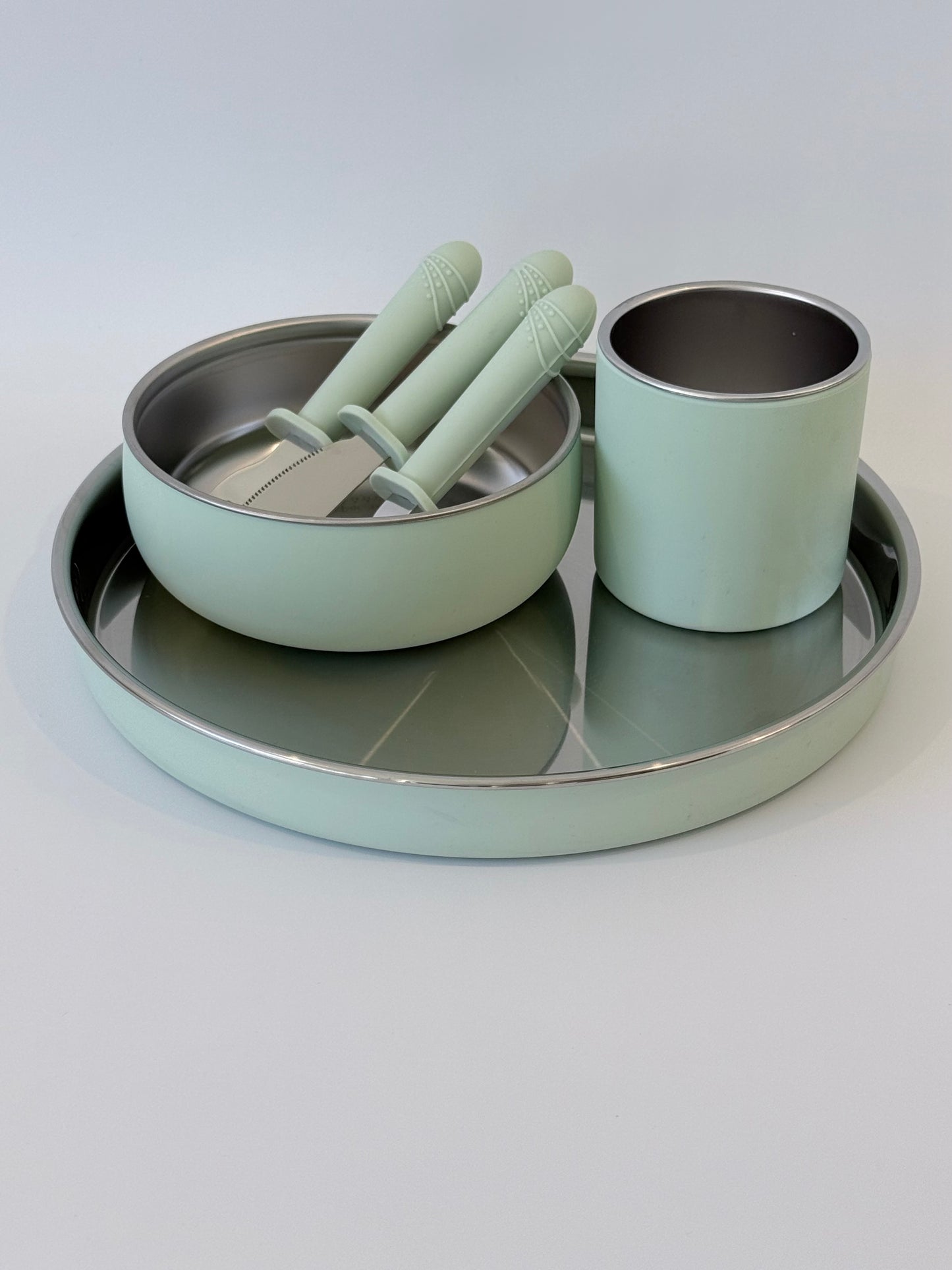 Kids Tableware Set- Plate | Bowl | Cup | 3pc Cutlery