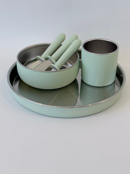 Kids Tableware Set- Plate | Bowl | Cup | 3pc Cutlery