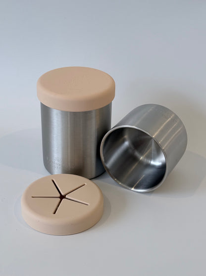 Stainless Steel Double Wall Snack Container