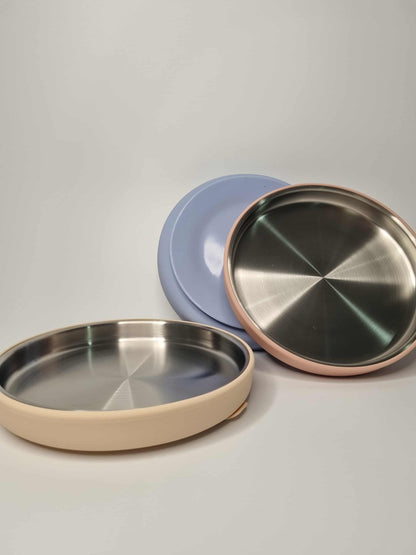 Stainless Steel Toddler Suction Plate | Meadow Lane Collective