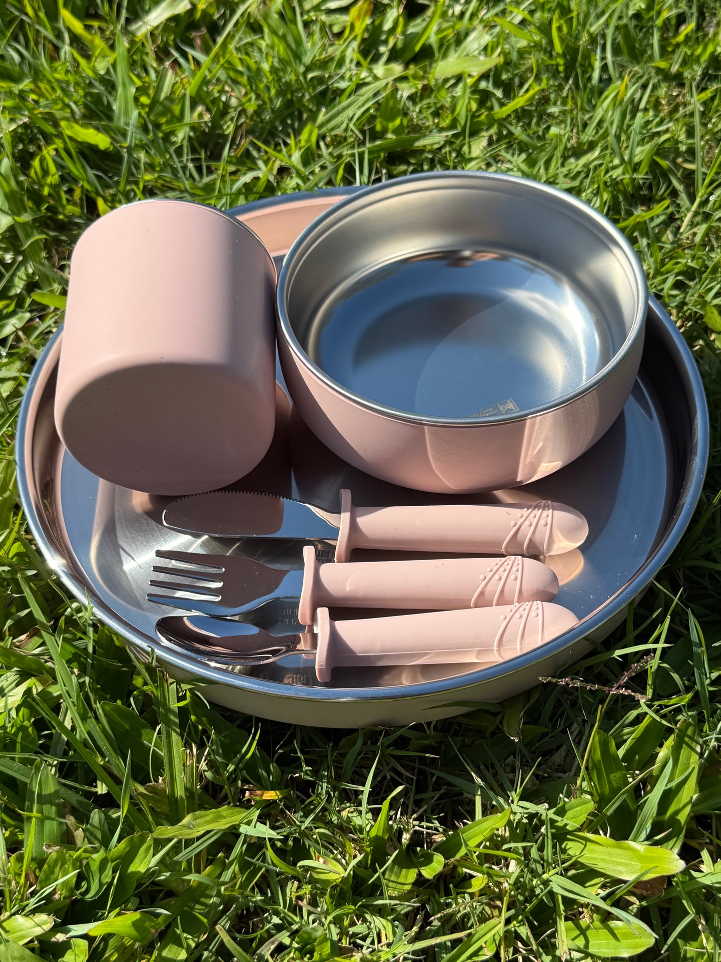 Kids Tableware Set- Plate | Bowl | Cup | 3pc Cutlery
