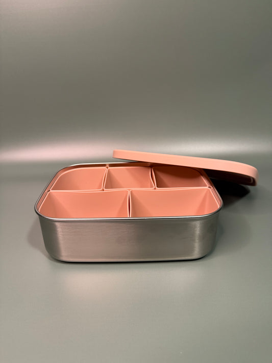 Large Stainless Steel Bento Lunchbox | Leakproof | Plastic-Free & Kid-Safe