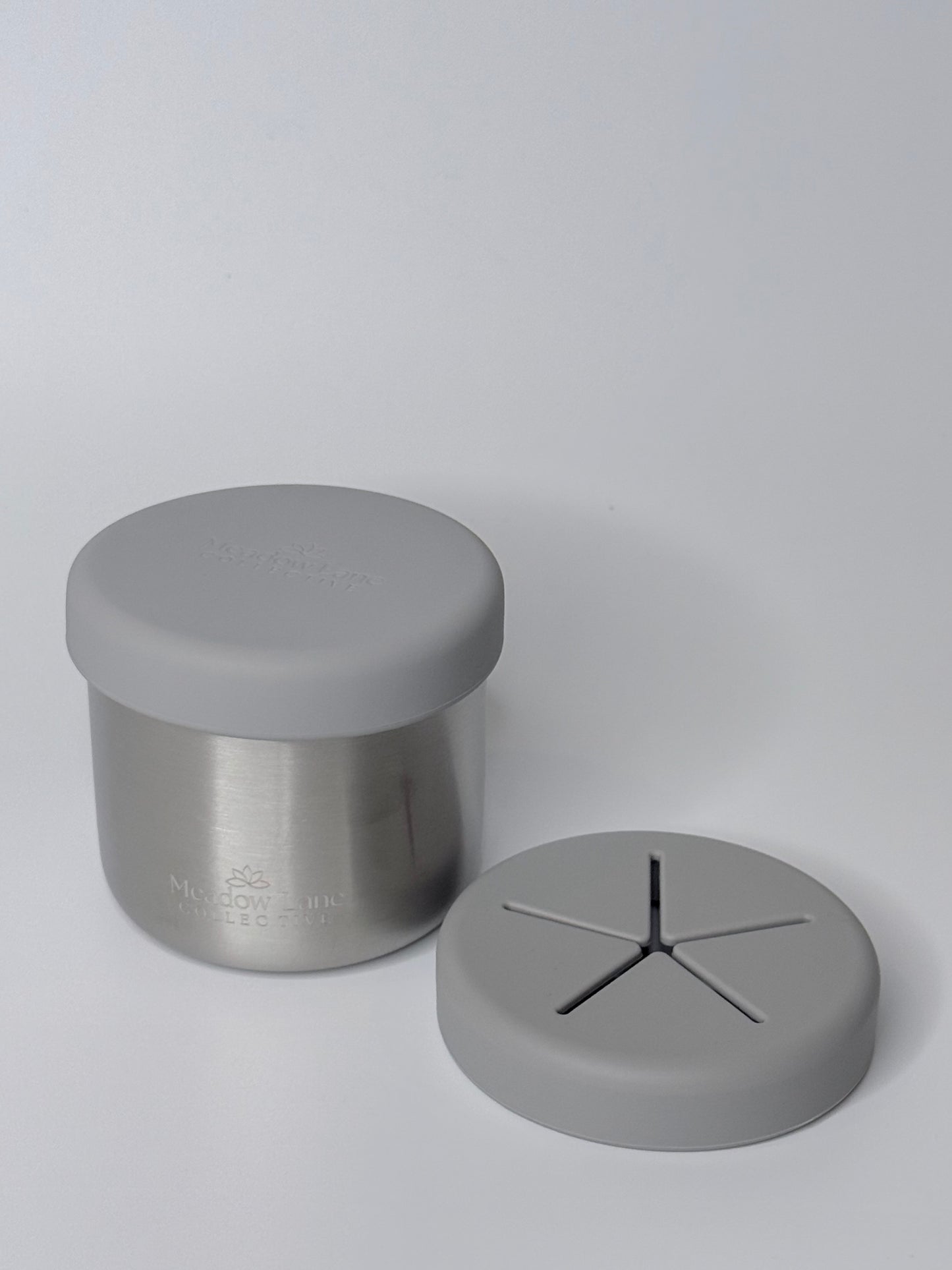 Stainless Steel Double Wall Snack Container