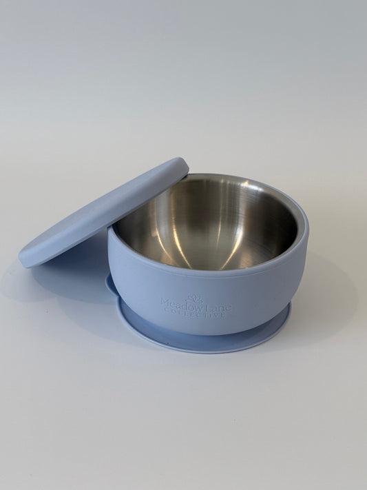 Baby + Toddler Stainless Steel Suction Bowl