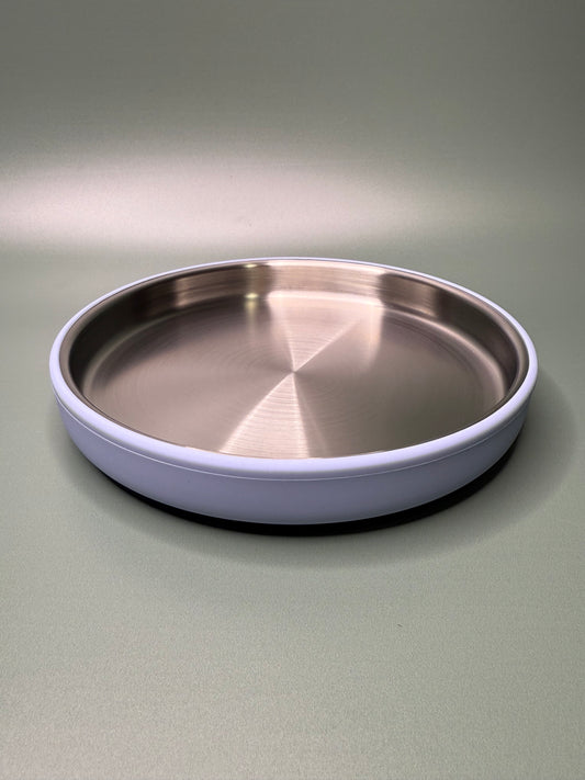 Stainless Steel Suction Plate for Babies and Toddlers | Spill-Proof & Safe