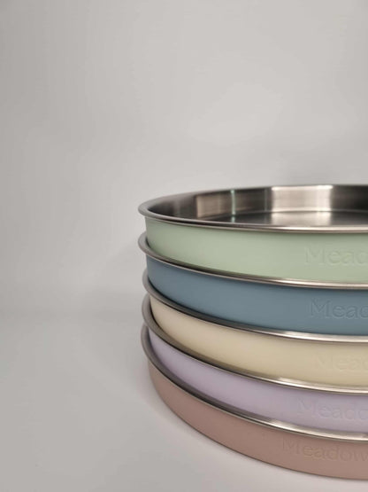 Non-Slip Stainless Steel Plate | Meadow Lane Collective