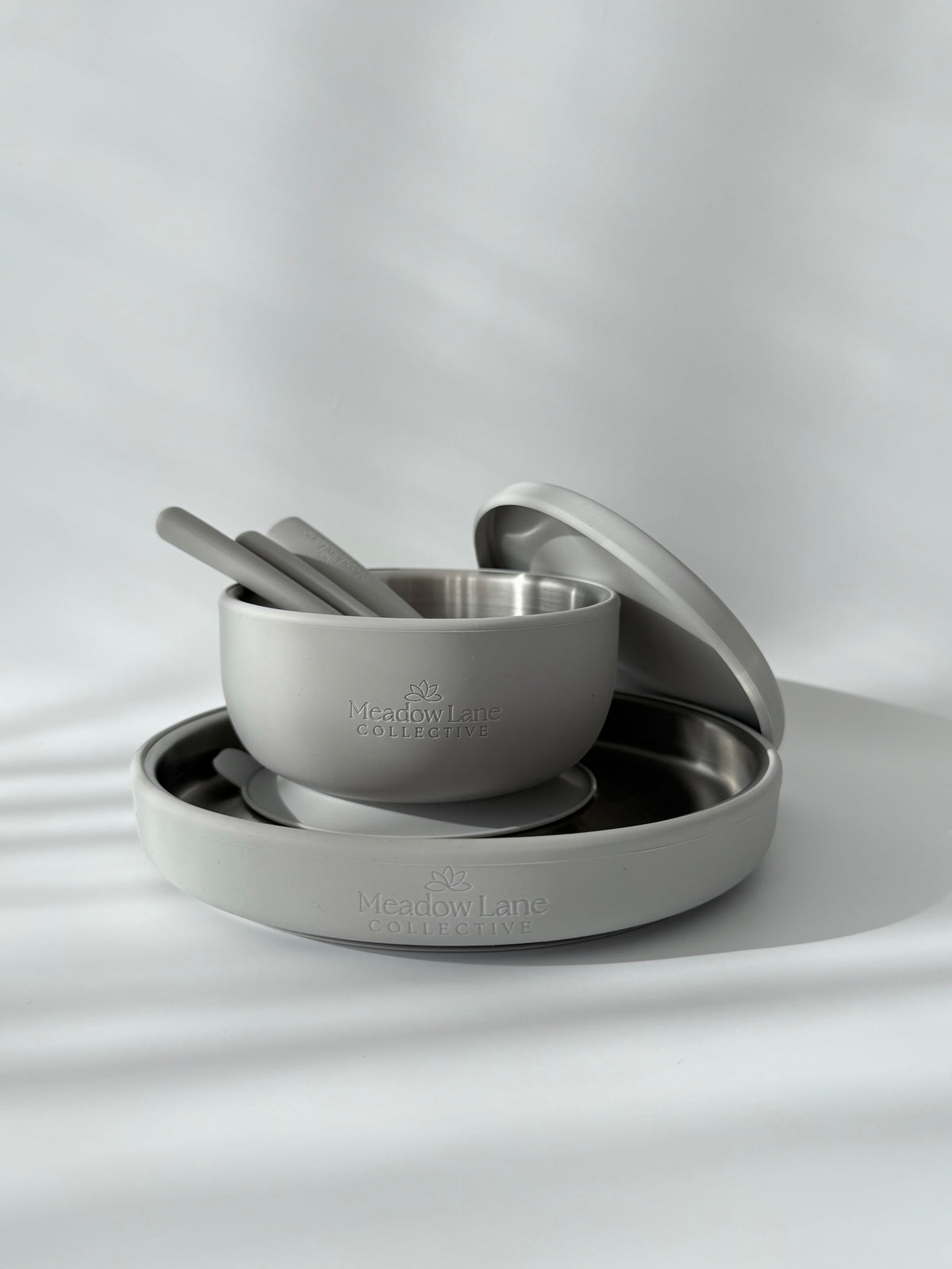 Baby and Toddler Stainless Steel Set – Plate | Bowl | Cutlery
