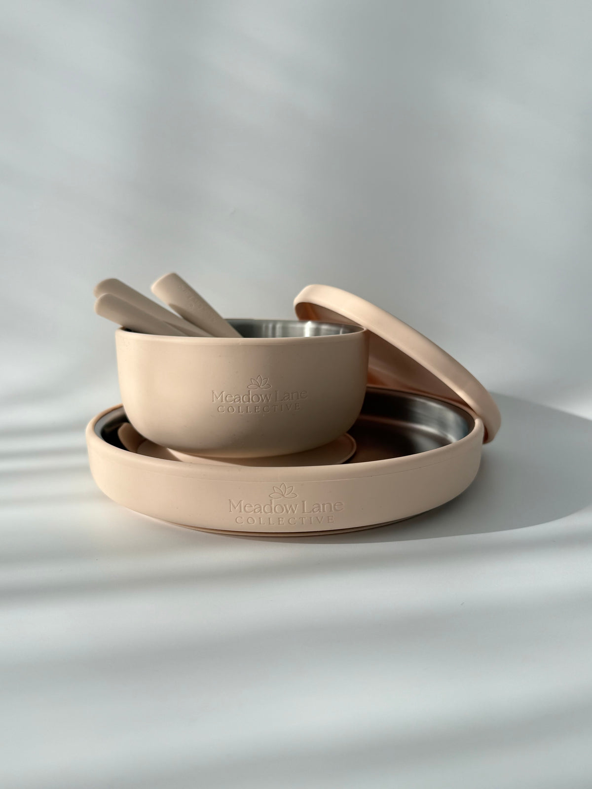 Baby and Toddler Stainless Steel Set – Plate | Bowl | Cutlery