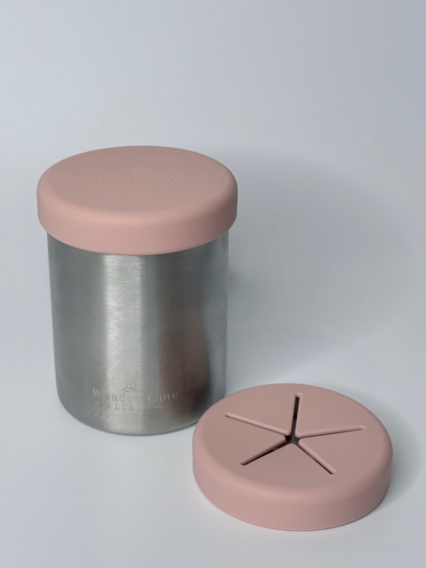 Stainless Steel Double Wall Snack Container