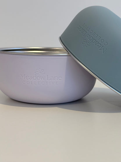 Non-Slip Stainless Steel Bowl | Meadow Lane Collective