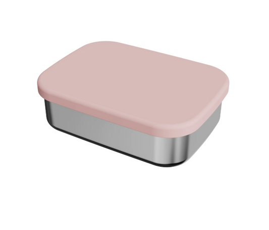 stainless steel bento lunch box with silicone lid

non-toxic lunch box for toddlers and parents

leakproof stainless steel lunch container with compartments

eco-friendly stainless steel food box dishwasher safe

toddler lunch box stainless steel plastic-free